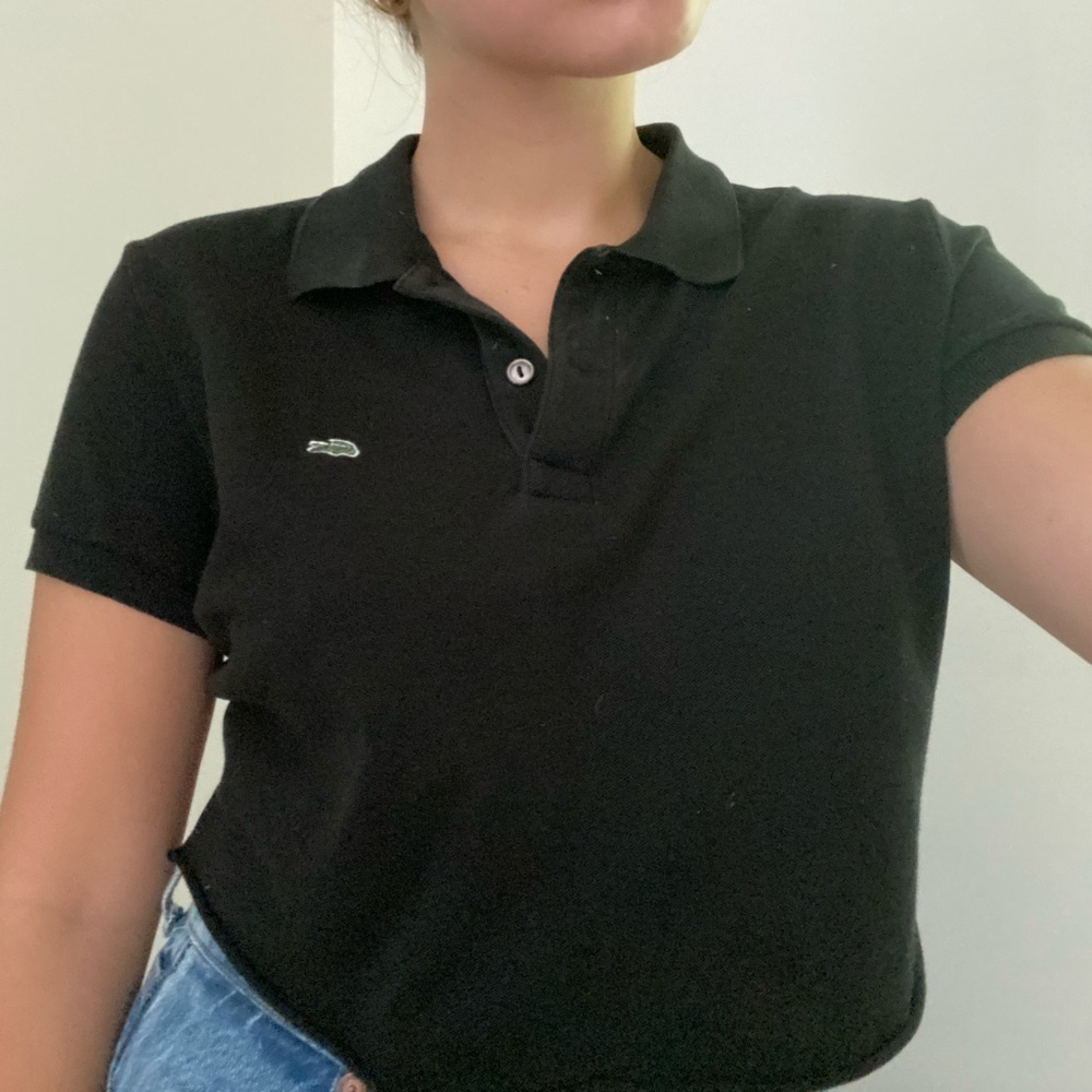 Vintage Lacoste Cropped Shirt